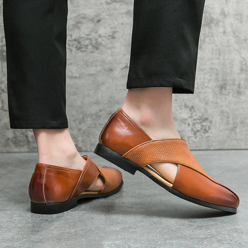 Classic Minimalist Leather Loafers