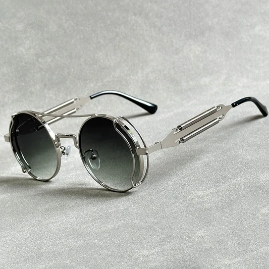 Alloy Round Vintage Sunglasses