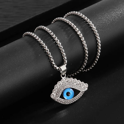 Unisex Evil Eye Pendant Necklace