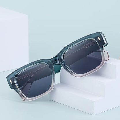 Vintage Square Polycarbonate Sunglasses
