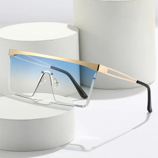 70mm Minimalist Resin Lenses Sunglasses