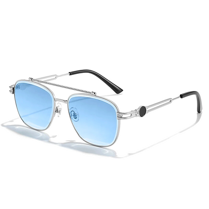 55mm Retro Square Sunglasses