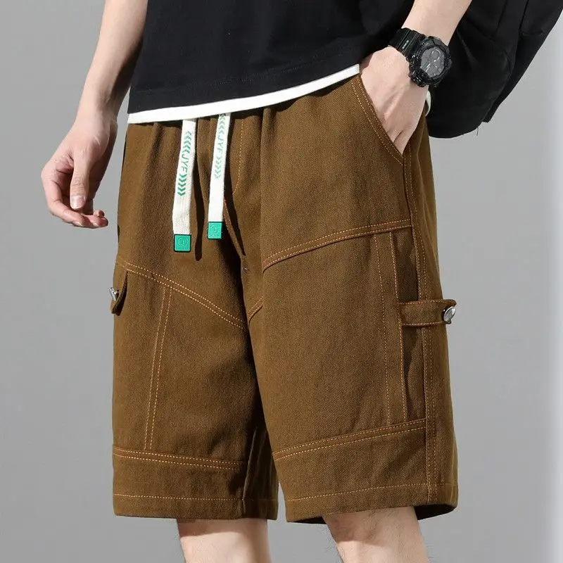 Vintage Panel Pockets Shorts
